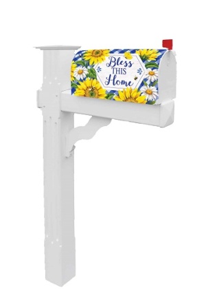 Sunflowers & Daisies Mailbox Cover | Mailbox, Covers, Wraps