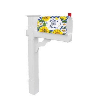 Sunflowers & Daisies Mailbox Cover | Mailbox, Covers, Wraps