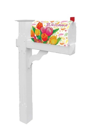 Tulips Mailbox Cover | Decorative, Mailbox, Covers, Wraps