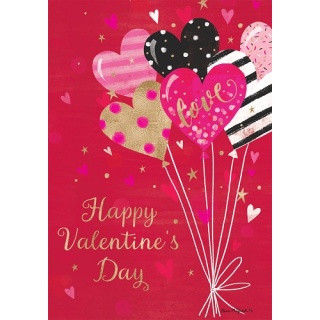 Valentine's Balloons Flag | Valentine, Cool, Decorative, Flags