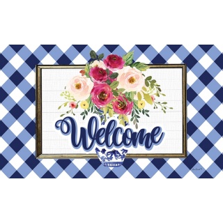 Welcome Roses Doormat | Decorative Doormats | MatMates