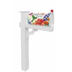 Wildflowers & Hummingbird Mailbox Cover | Mailbox, Covers, Wrap