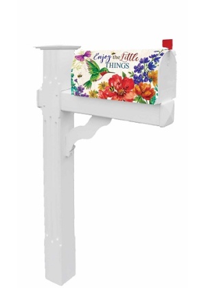 Wildflowers & Hummingbird Mailbox Cover | Mailbox, Covers, Wrap