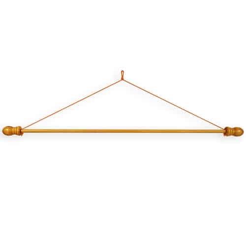 Banner Dowel with String, Flagpole Brackets