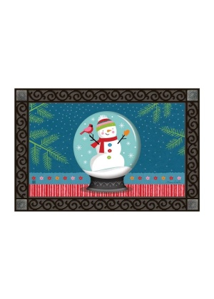 Snow Globe Doormat | MatMates | Decorative Doormats | Door Mat