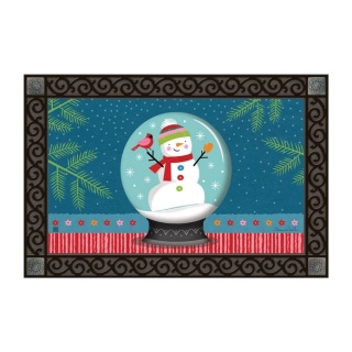Snow Globe Doormat | MatMates | Decorative Doormats | Door Mat