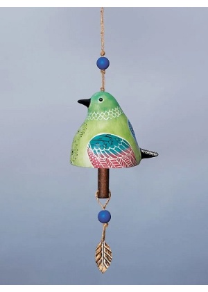 Hummingbird Ceramic Bell | Bells | Decorative Bells | Ceramic Bells