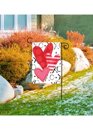 Be My Valentine Garden Flag Image