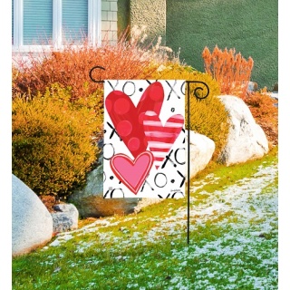 Be My Valentine Garden Flag Image