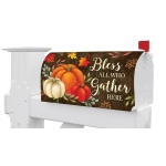 Bless and Gather Mailbox Cover | Mailbox Cover | Mailbox Wraps