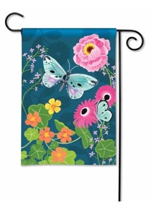 Butterfly Trail Garden Flag | Spring Flags | Garden Flag | Cool Flag