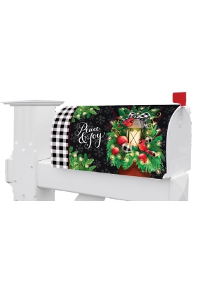 Cardinals Lantern Mailbox Cover | Mailbox Covers | MailWraps