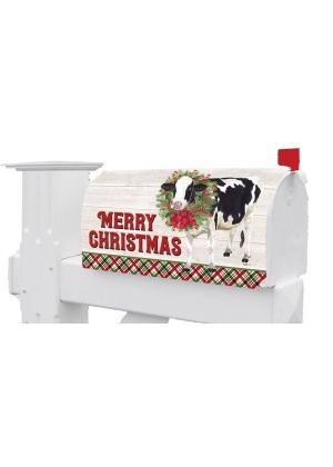 Christmas Cow Mailbox Cover | Mailbox Covers | MailWraps