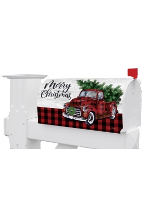 Christmas Truck Mailbox Cover | Mailbox Covers | MailWraps