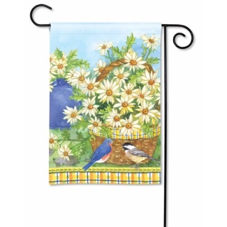 Daisy Basket Garden Flag | Spring Flags | Garden Flag | Cool Flag