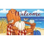 Fall Beach Doormat | Decorative Doormats | MatMates | Door Mats