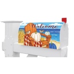 Fall Beach Mailbox Cover | Mailbox Covers | Mail Wraps | Mailwrap