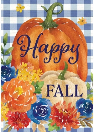 Fall Fantasy Flag | Fall Flags | Two Sided Flags | Floral Flags