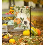 Farmhouse Fall Garden Flag | Fall Flags | Garden Flags | Cool Flag