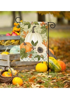 Farmhouse Fall Garden Flag | Fall Flags | Garden Flags | Cool Flag