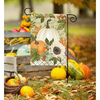 Farmhouse Fall Garden Flag | Fall Flags | Garden Flags | Cool Flag