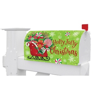 Gingerbread Sleigh Mailbox Cover | Mailbox Covers | MailWraps