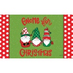 Gnome for Christmas Doormat | Decorative Doormats | MatMates