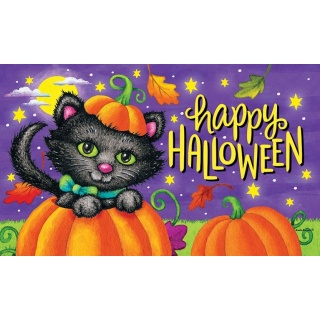 Halloween Cat Doormat | Decorative Doormats | MatMates