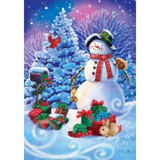 Magical Snowman Flag | Winter Flags | Snowman Flags | Cool Flag
