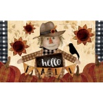 Primitive Scarecrow Doormat | Decorative Doormats | MatMates