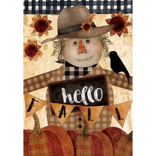 Primitive Scarecrow Flag | Fall Flags | Two Sided Flags | Cool Flags