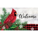 Proud Cardinal Doormat | Decorative Doormats | MatMates