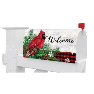Proud Cardinal Mailbox Cover | Mailbox Covers | MailWraps