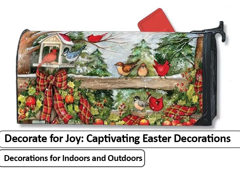 Decorate for Joy: Captivating Easter Decorations for Indoors and Outdoors