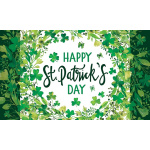 St. Pat's Wreath Doormat | MatMates | Decorative Doormats