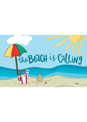 Beach Calling Doormat | Decorative Doormat | MatMate | Door Mat