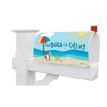 Beach Calling Mailbox Cover | Mailbox Covers | Mailbox Wraps