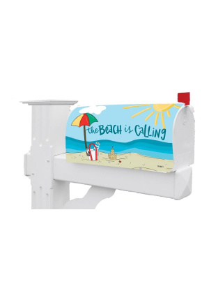 Beach Calling Mailbox Cover | Mailbox Covers | Mailbox Wraps