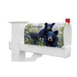 Black Bear Lookout Mailbox Cover | Mailbox Covers | Mailbox Wrap