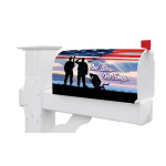 Bless Our Troops Mailbox Cover | Mailbox Covers | Mailbox Wraps