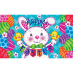 Bunny and Eggs Doormat | Decorative Doormats | MatMates