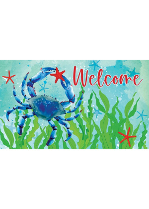 Crab & Starfish Doormat | Decorative Doormat | MatMate | Doormat