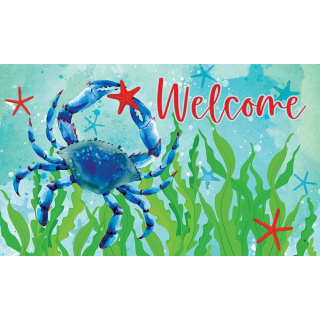 Crab & Starfish Doormat | Decorative Doormat | MatMate | Doormat