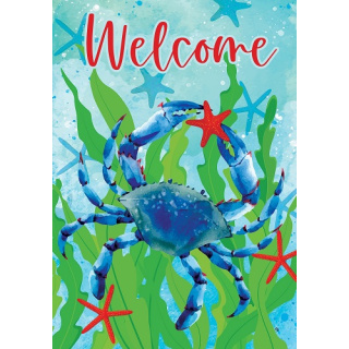 Crab & Starfish Flag | Summer Flags | Two Sided Flags | Cool Flag