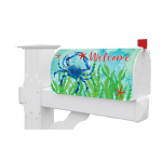Crab & Starfish Mailbox Cover | Mailbox Covers | Mailbox Wraps