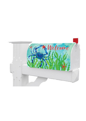 Crab & Starfish Mailbox Cover | Mailbox Covers | Mailbox Wraps