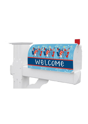 Fireworks Mailbox Cover | Mailbox Covers | Mailbox Wraps