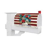 Flag Florals Mailbox Cover | Mailbox Covers | Mailbox Wraps