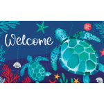 Floating Turtles Doormat | Decorative Doormat | MatMate | Doormat