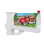 Flower Truck Mailbox Cover | Mailbox Wraps | Mailbox Covers